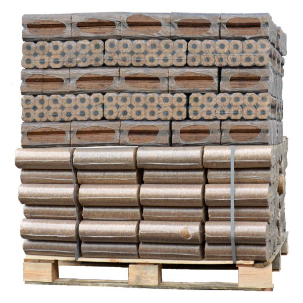 Palette de briquettes de bois BioBriq MegaRuf (972Kg)