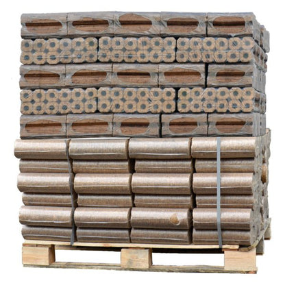 Palette de briquettes de bois BioBriq MegaRuf (972Kg)